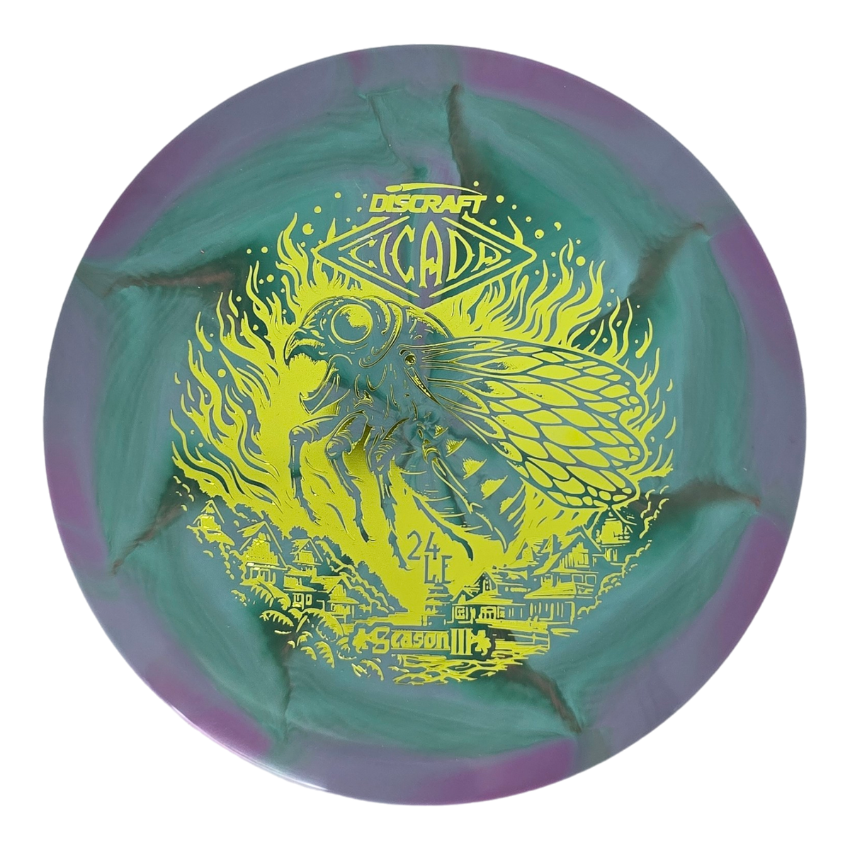 Discraft ESP Swirl Cicada - Ledgestone 2024 (Season 3)