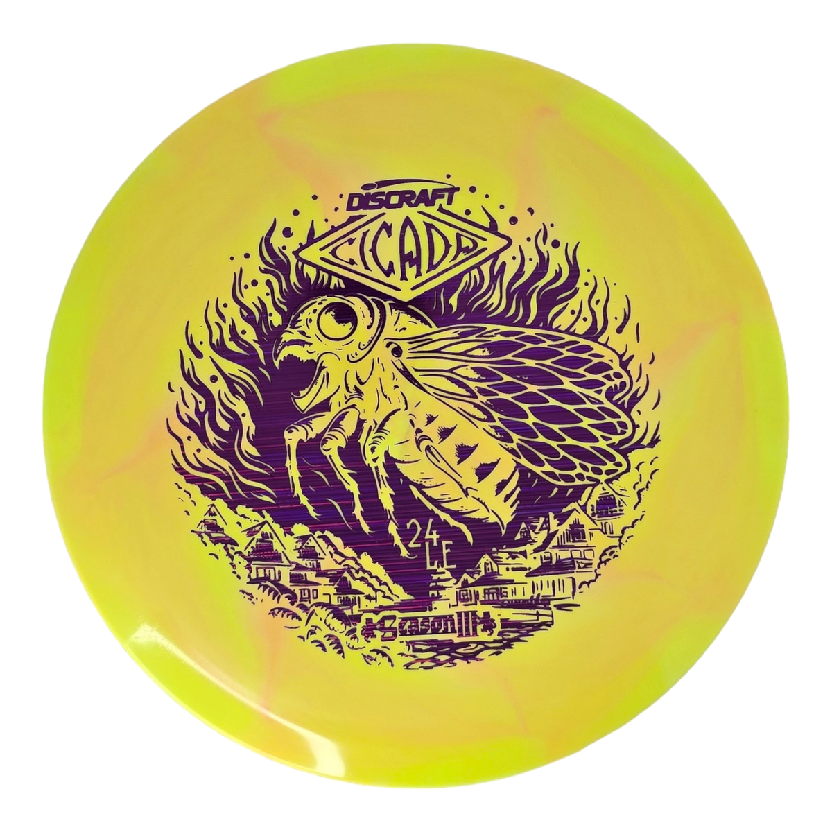 Discraft ESP Swirl Cicada - Ledgestone 2024 (Season 3)