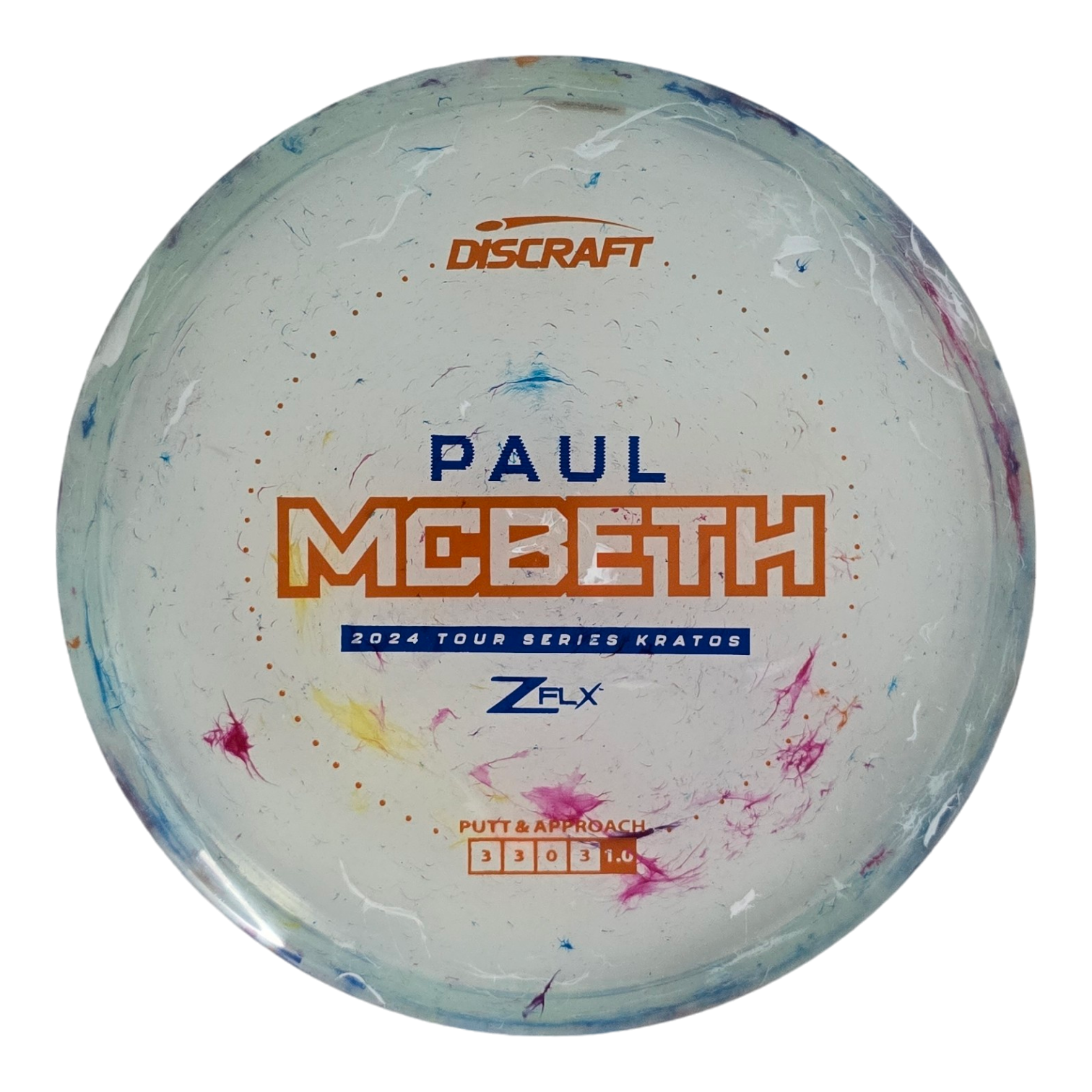 Discraft Paul McBeth Jawbreaker Z FLX Kratos - Tour Series