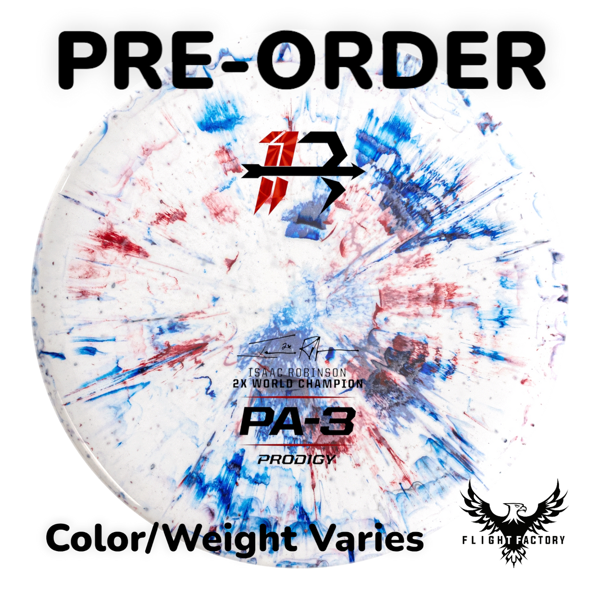 Prodigy 300 Soft Fractal PA-3 - Isaac Robinson 2x World Champion