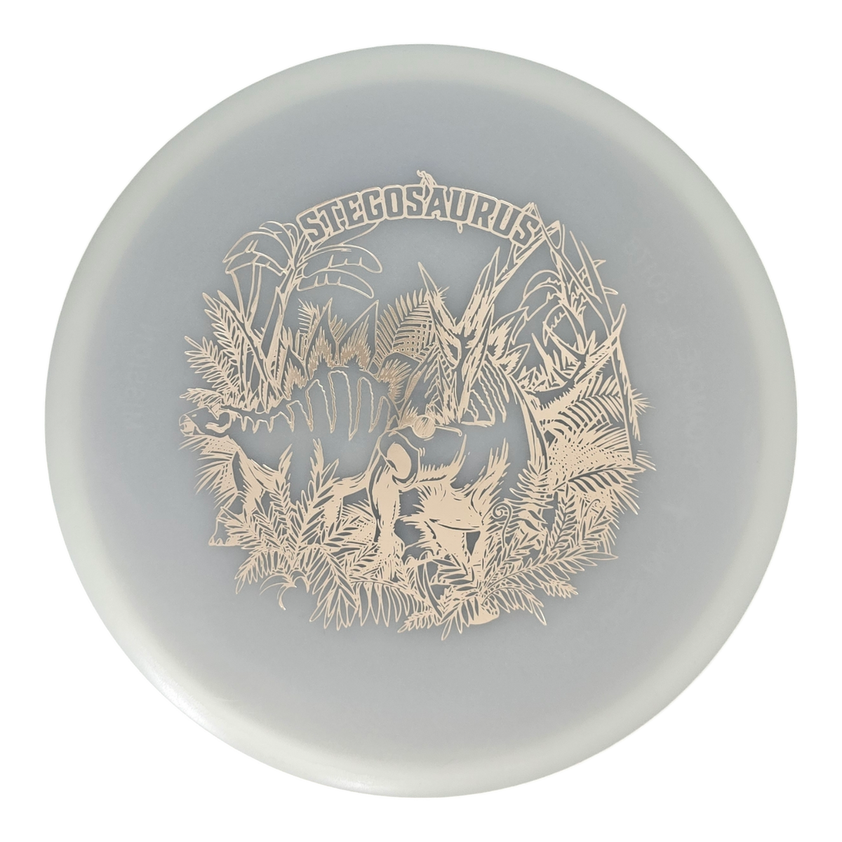 Dino Discs Eggshell Glow Stegosaurus