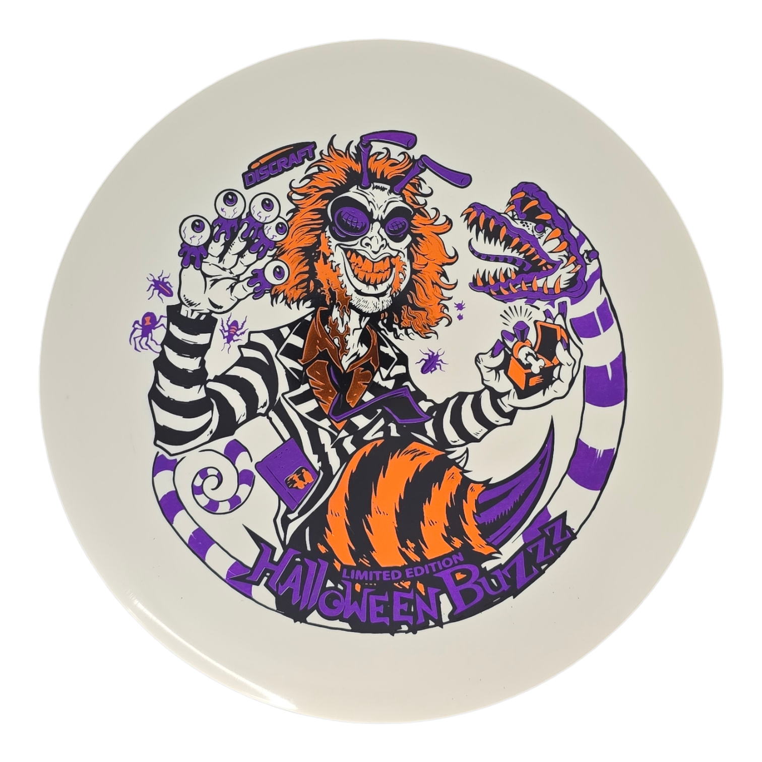 Discraft Z Glo Buzzz - Halloween 2024 Triple Foil - Flight Factory Discraft Z Glo Buzzz - Halloween 2024 Triple Foil - Flight Factory