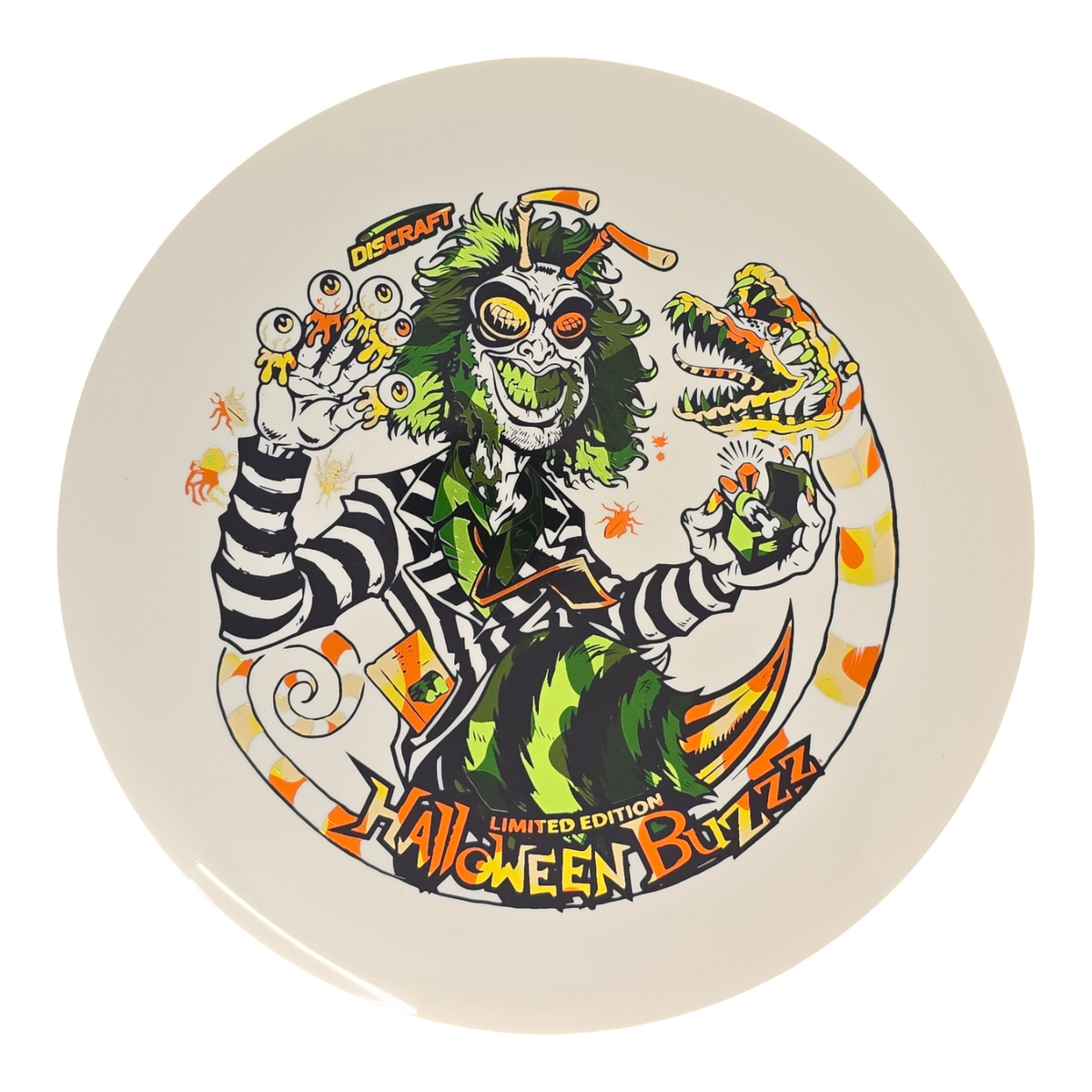 Discraft Z Glo Buzzz - Halloween 2024 Triple Foil