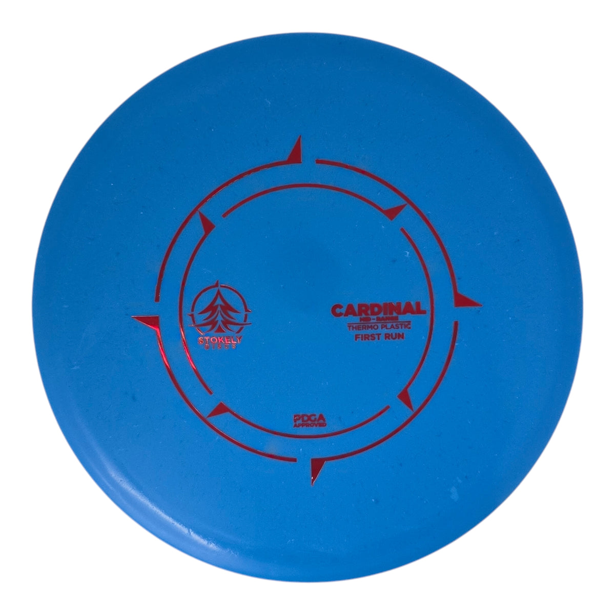 Stokely Discs First Run Thermo Cardinal