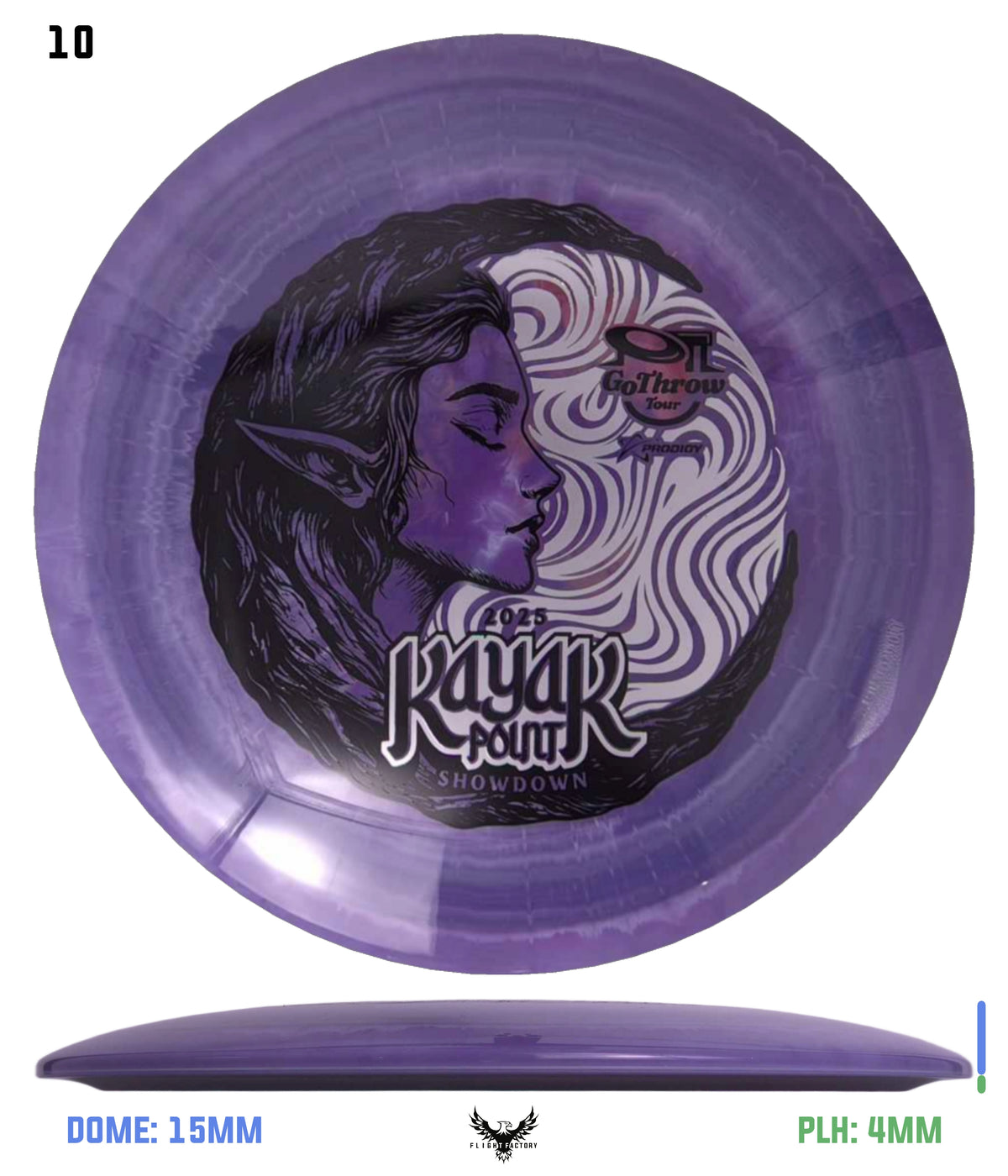 Prodigy 400 Spectrum F9 - GoThrow Tour Kayak Point Stamp