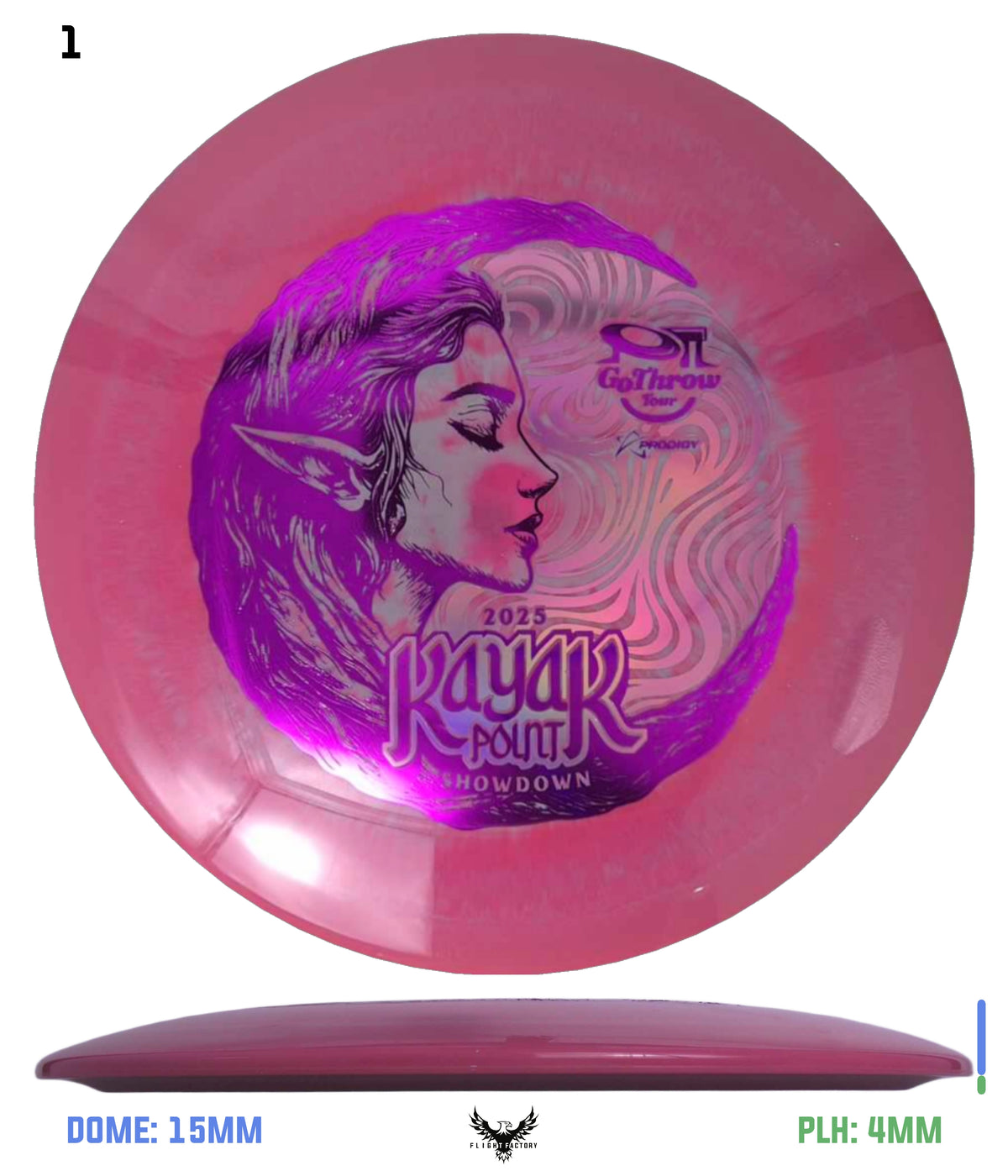 Prodigy 400 Spectrum F9 - GoThrow Tour Kayak Point Stamp