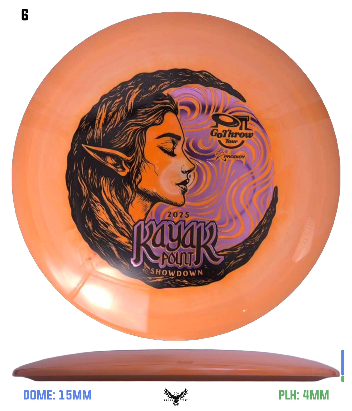Prodigy 400 Spectrum F9 - GoThrow Tour Kayak Point Stamp