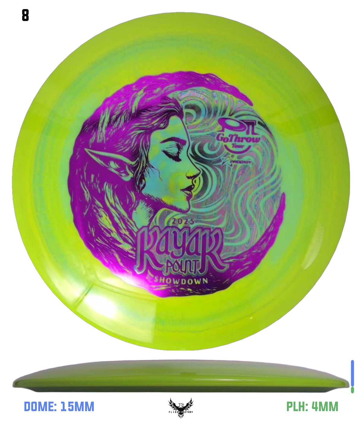 Prodigy 400 Spectrum F9 - GoThrow Tour Kayak Point Stamp
