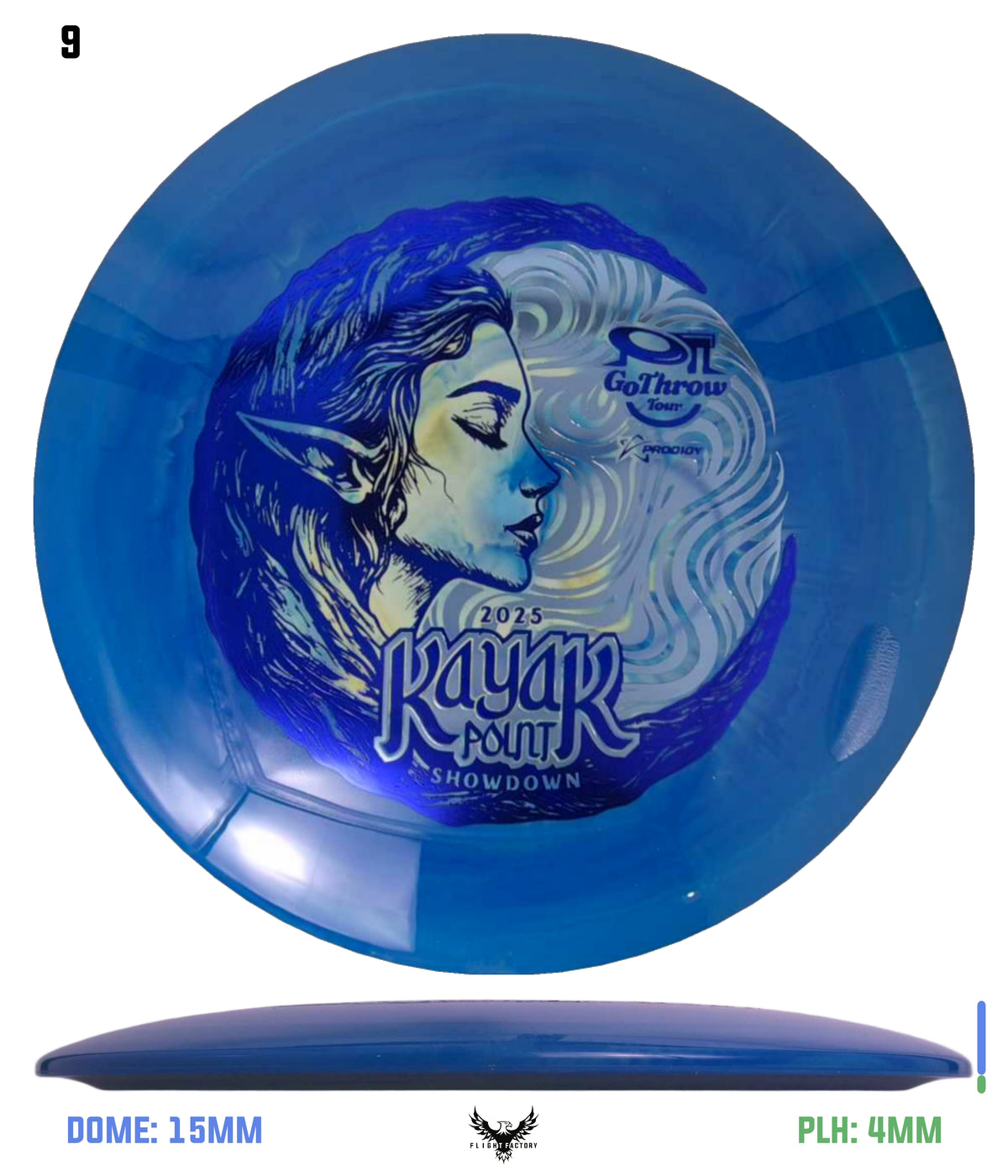 Prodigy 400 Spectrum F9 - GoThrow Tour Kayak Point Stamp