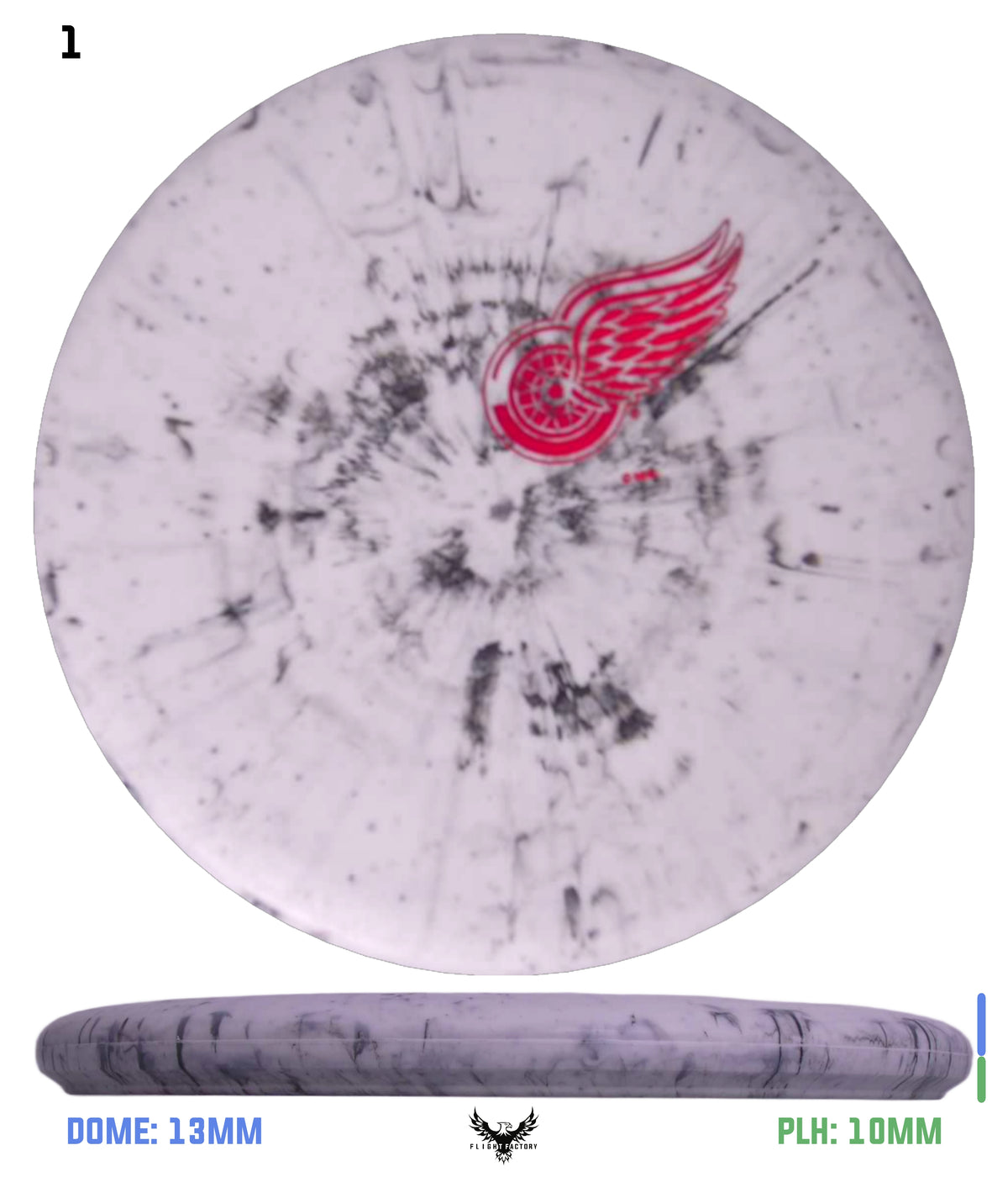 Prodigy 300 Fractal PA-3 - NHL Black Ice Series (Detroit Red Wings)