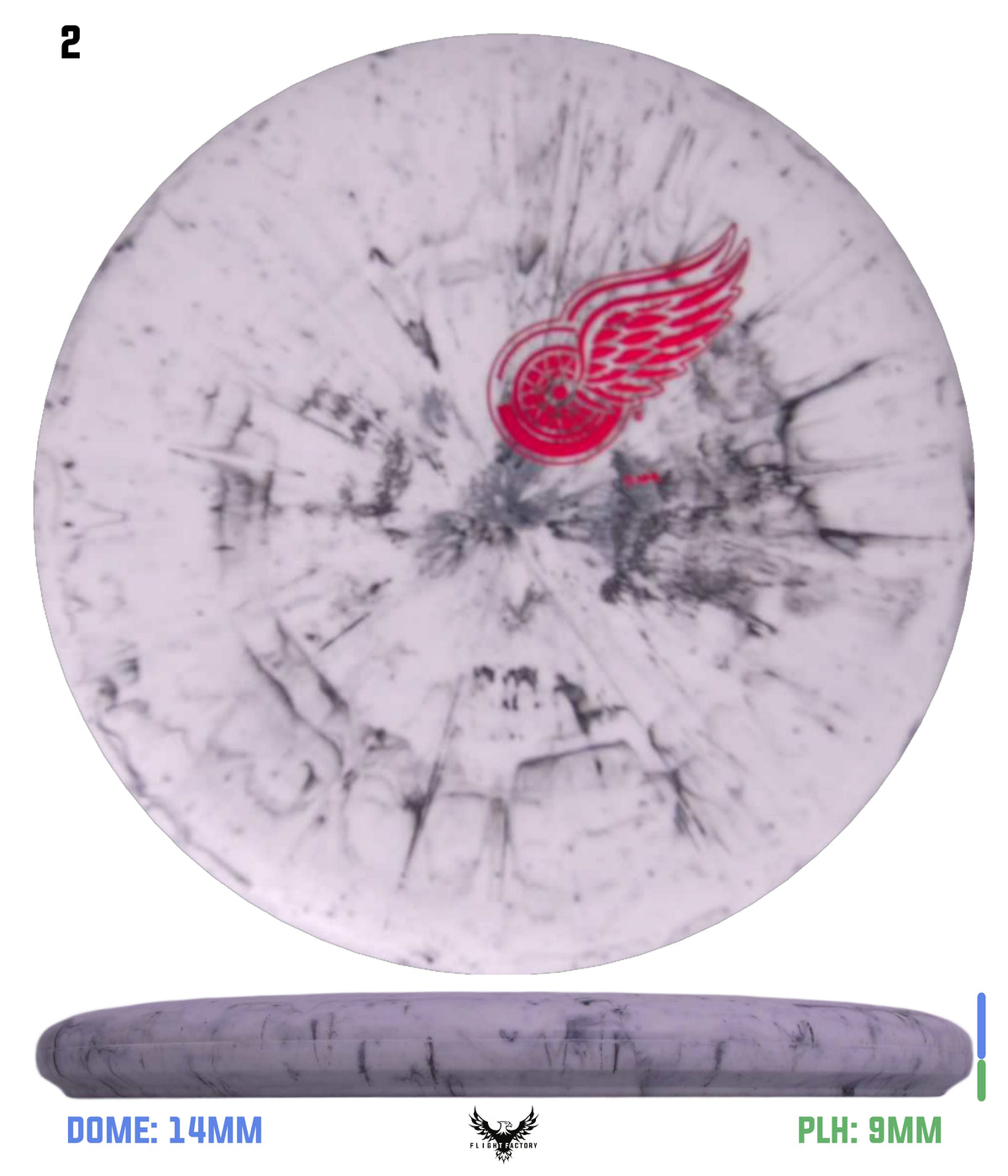 Prodigy 300 Fractal PA-3 - NHL Black Ice Series (Detroit Red Wings)