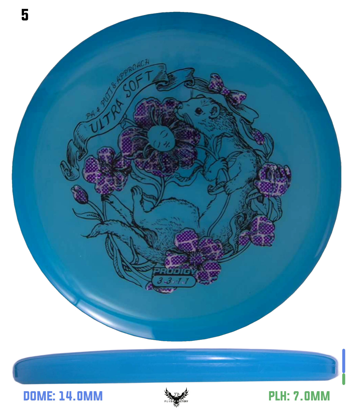 Prodigy Ultra Soft 400 PA-4 - Wildflower Stamp