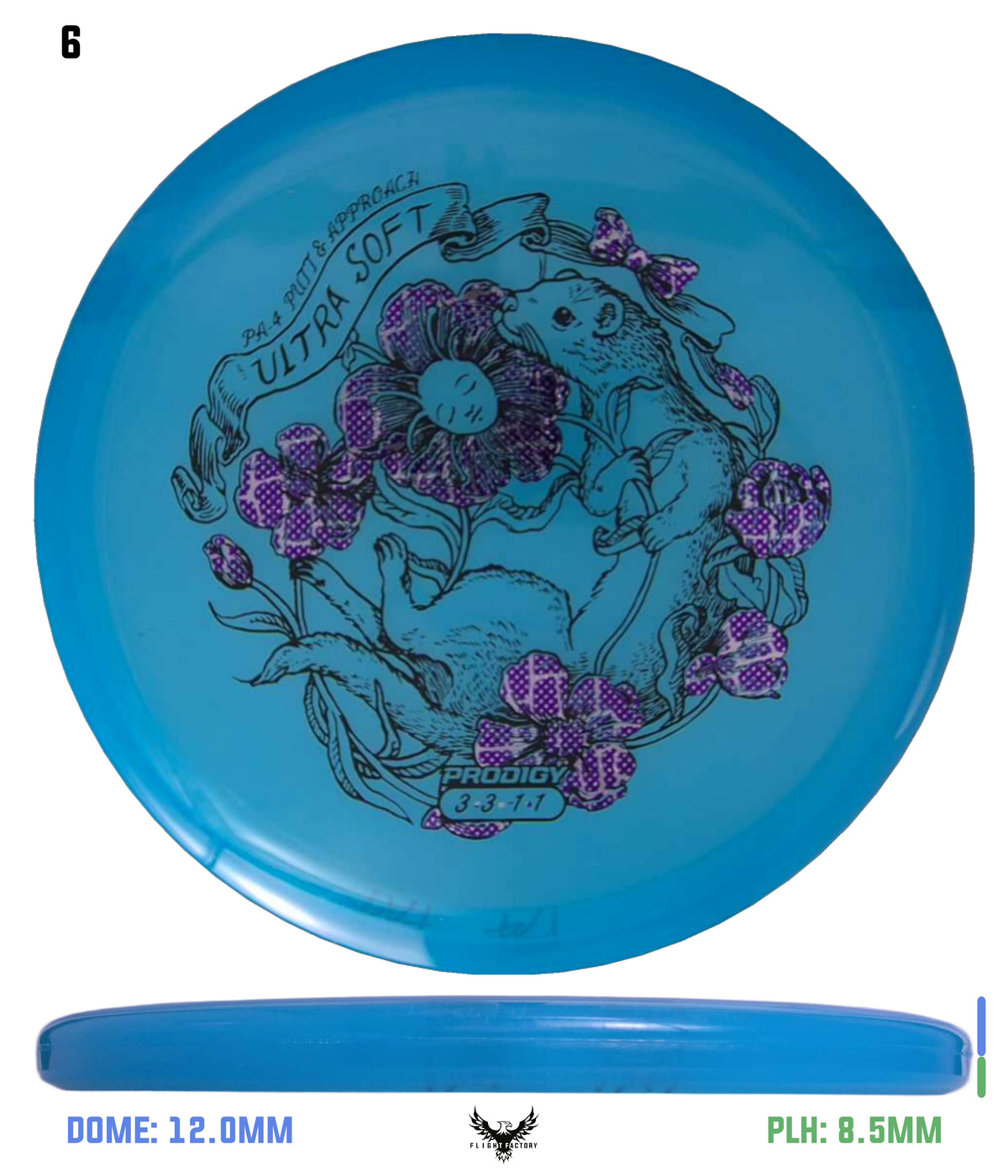 Prodigy Ultra Soft 400 PA-4 - Wildflower Stamp