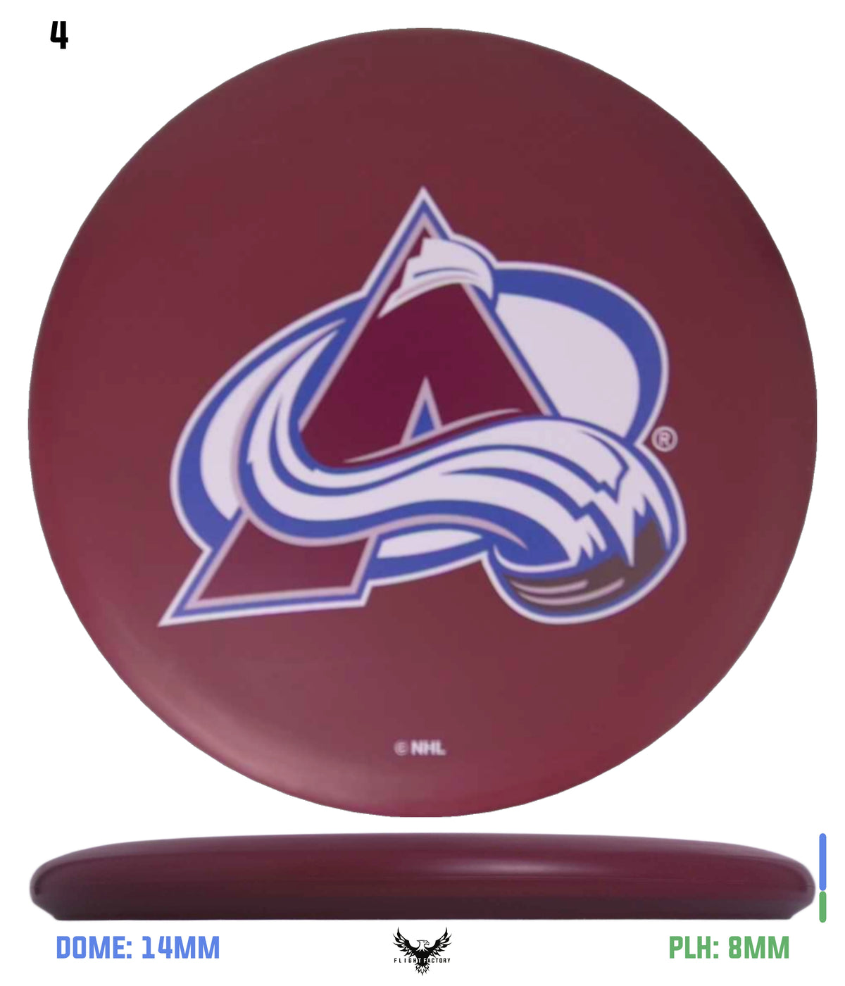 Prodigy BaseGrip Pivot - Colorado Avalanche