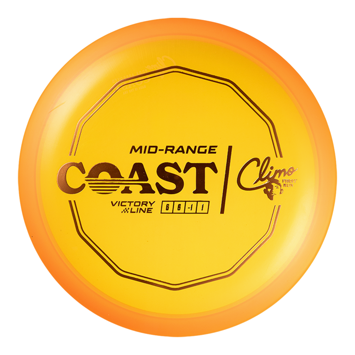 Climo Disc Golf First Run Victory Line Coast (PRE-ORDER)