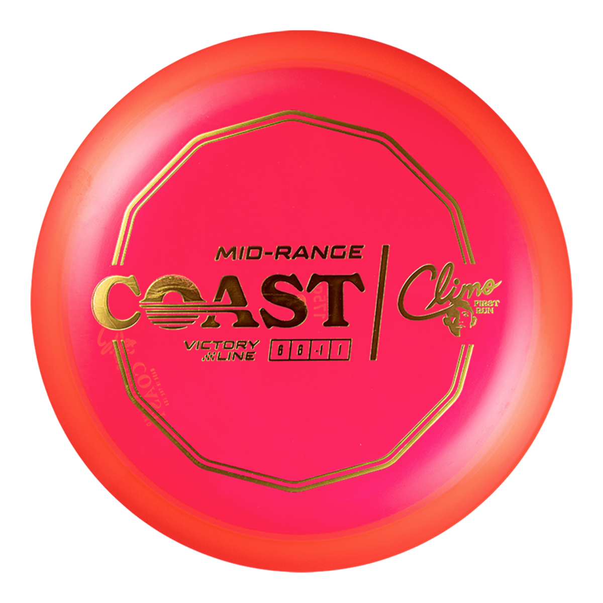 Climo Disc Golf First Run Victory Line Coast (PRE-ORDER)