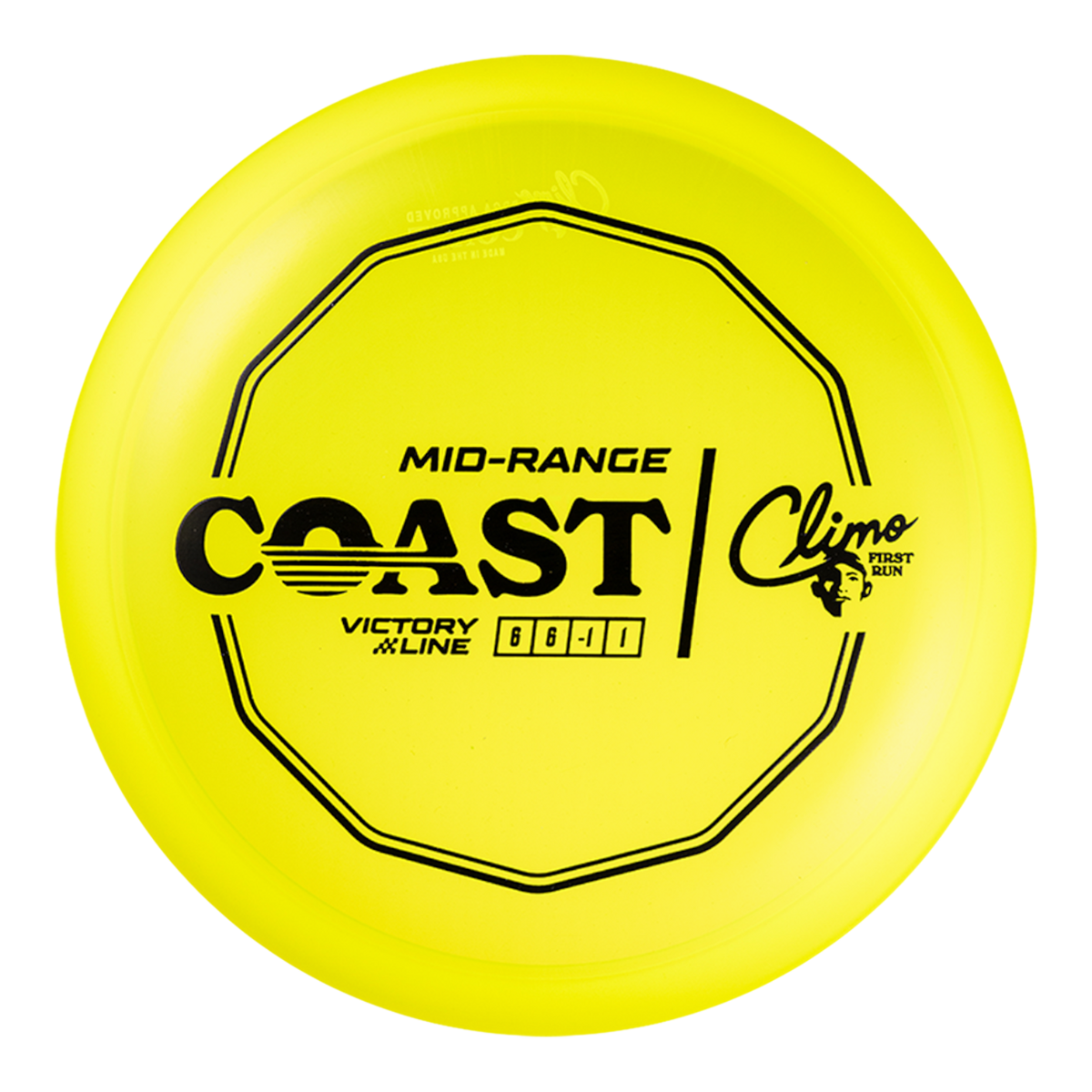 Climo Disc Golf First Run Victory Line Coast (PRE-ORDER)
