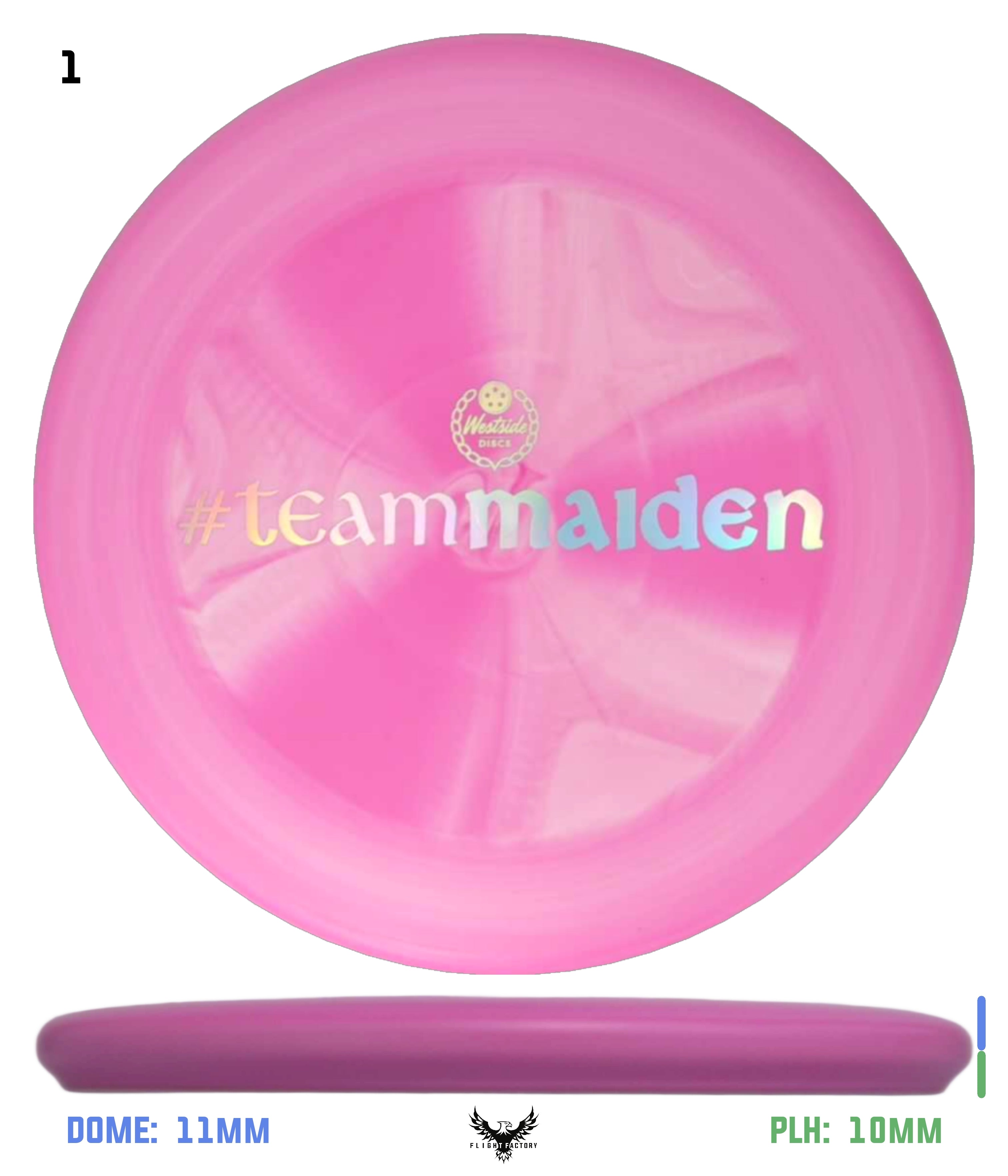 Westside Origio Maiden - #teammaiden - Flight Factory Discs