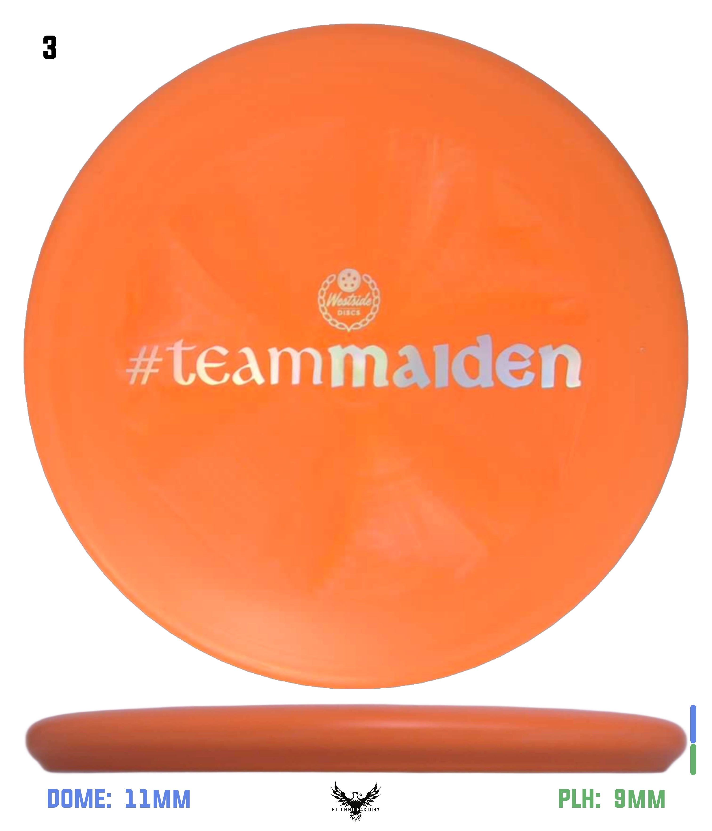 Westside Origio Maiden - #teammaiden - Flight Factory Discs