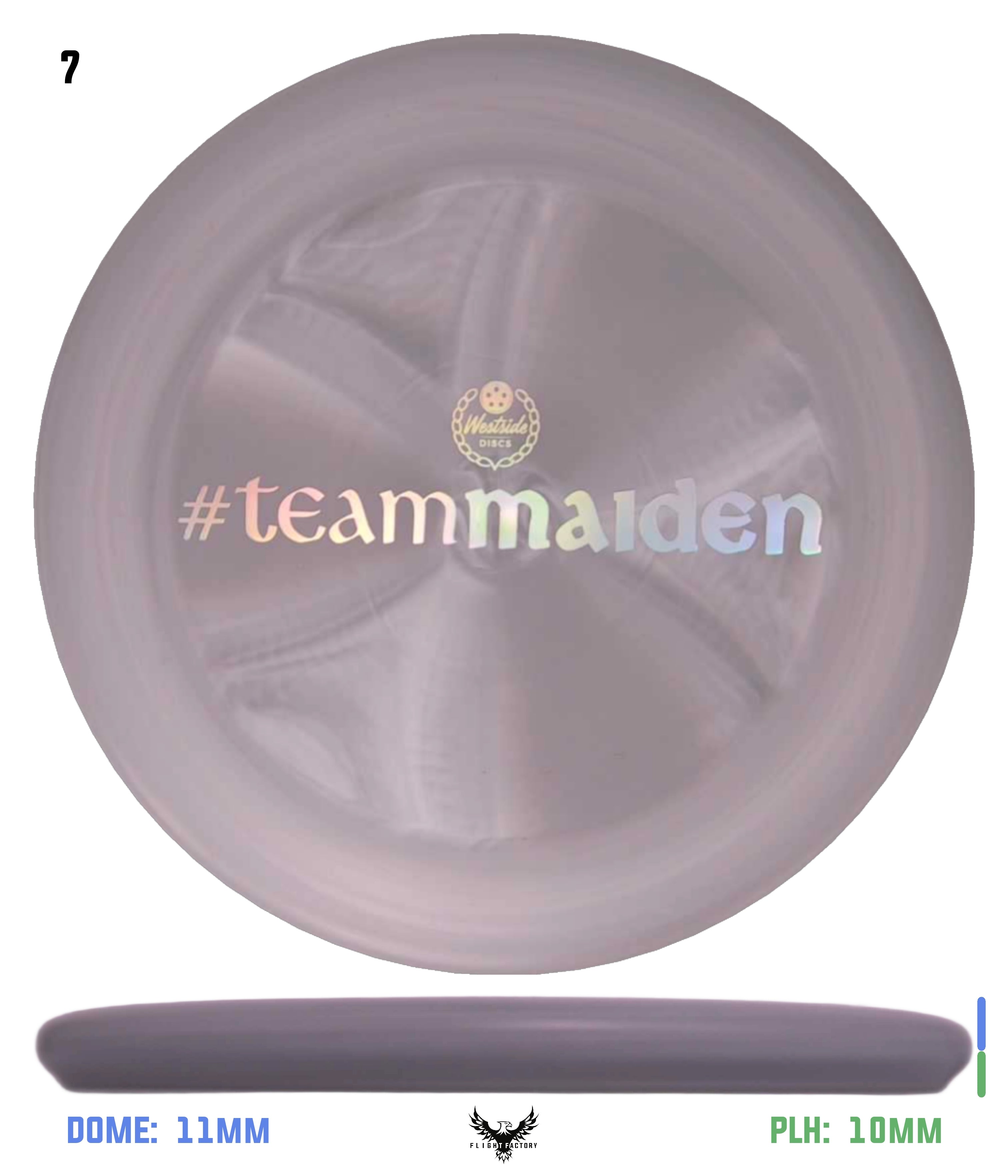 Westside Origio Maiden - #teammaiden - Flight Factory Discs