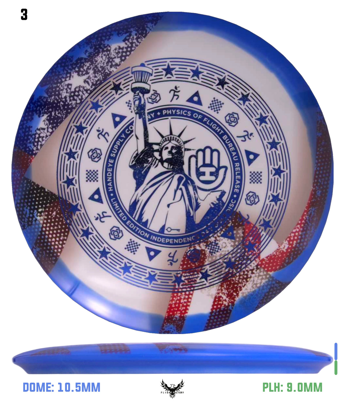 Westside Discs Tournament Orbit Pine - HSCo Independence Day