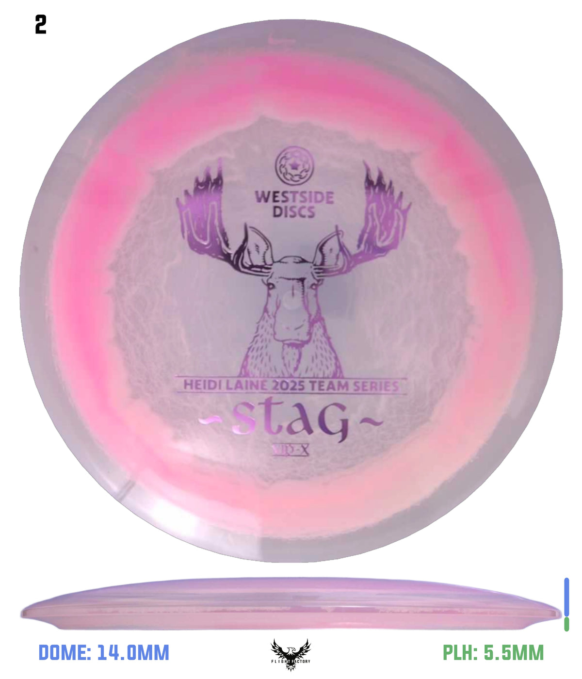 Westside Discs VIP-X Ring Stag- Heidi Laine Team Series 2025