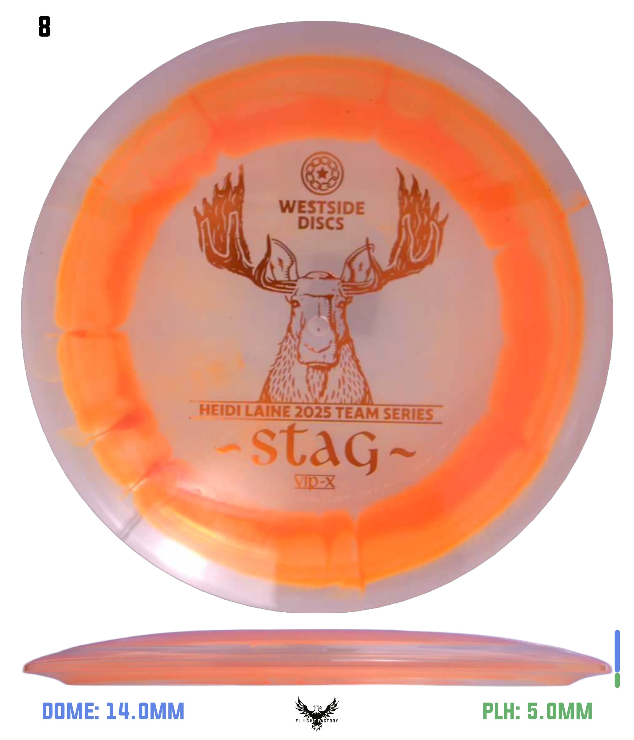 インビジブルインク invisibleink DIGS STAG Westside Discs VIP-X Ring Stag- Heidi Laine Team Series 2025