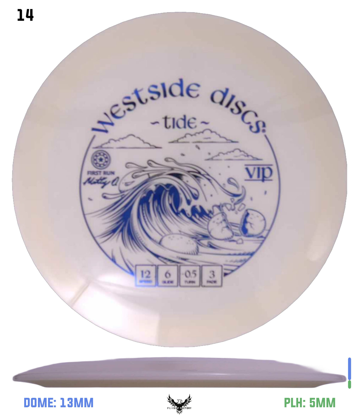 Westside Discs First Run VIP Tide - Matt Orum (2025)