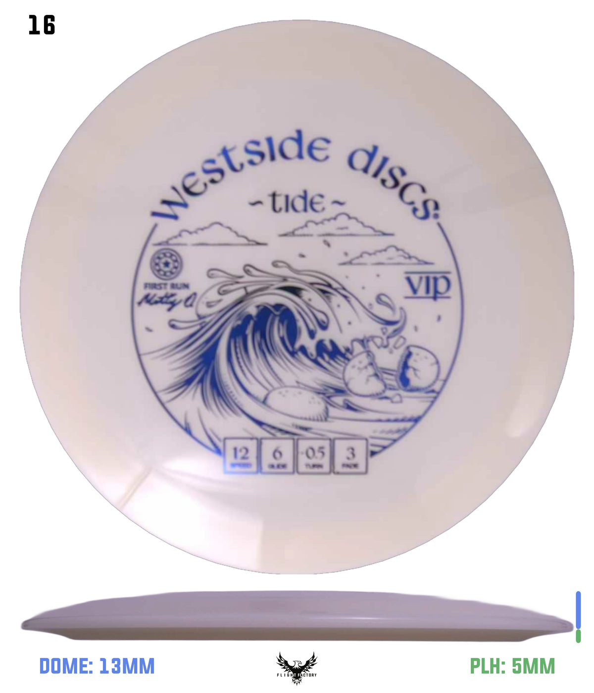 Westside Discs First Run VIP Tide - Matt Orum (2025)