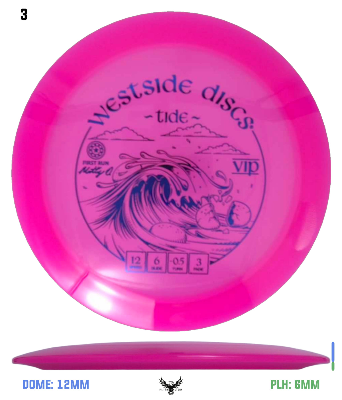 Westside Discs First Run VIP Tide - Matt Orum (2025)