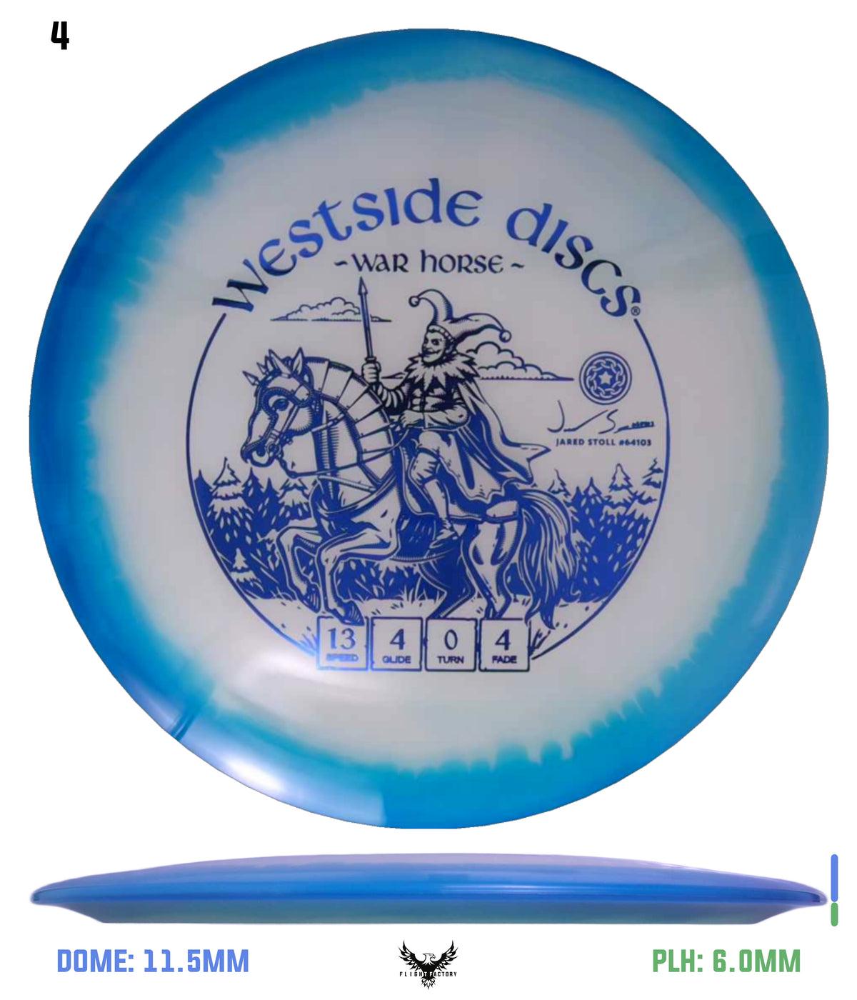 Westside Discs VIP Orbit War Horse - Jared Stoll Team Series 2025