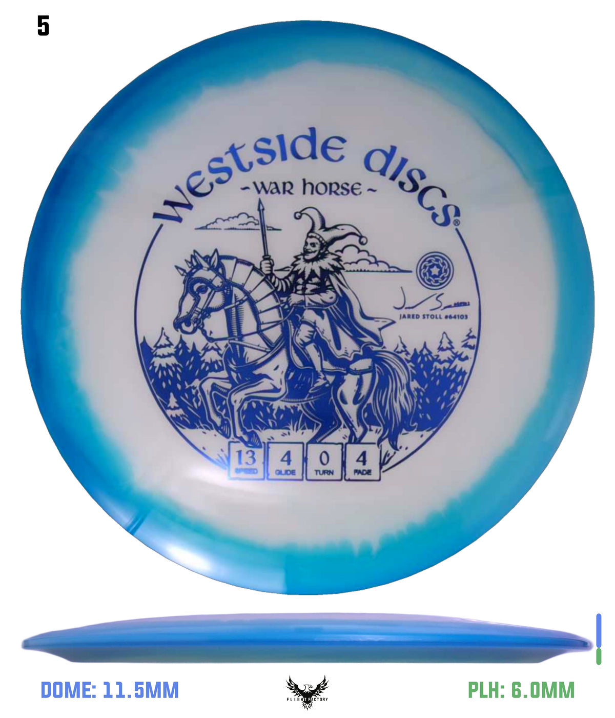 Westside Discs VIP Orbit War Horse - Jared Stoll Team Series 2025