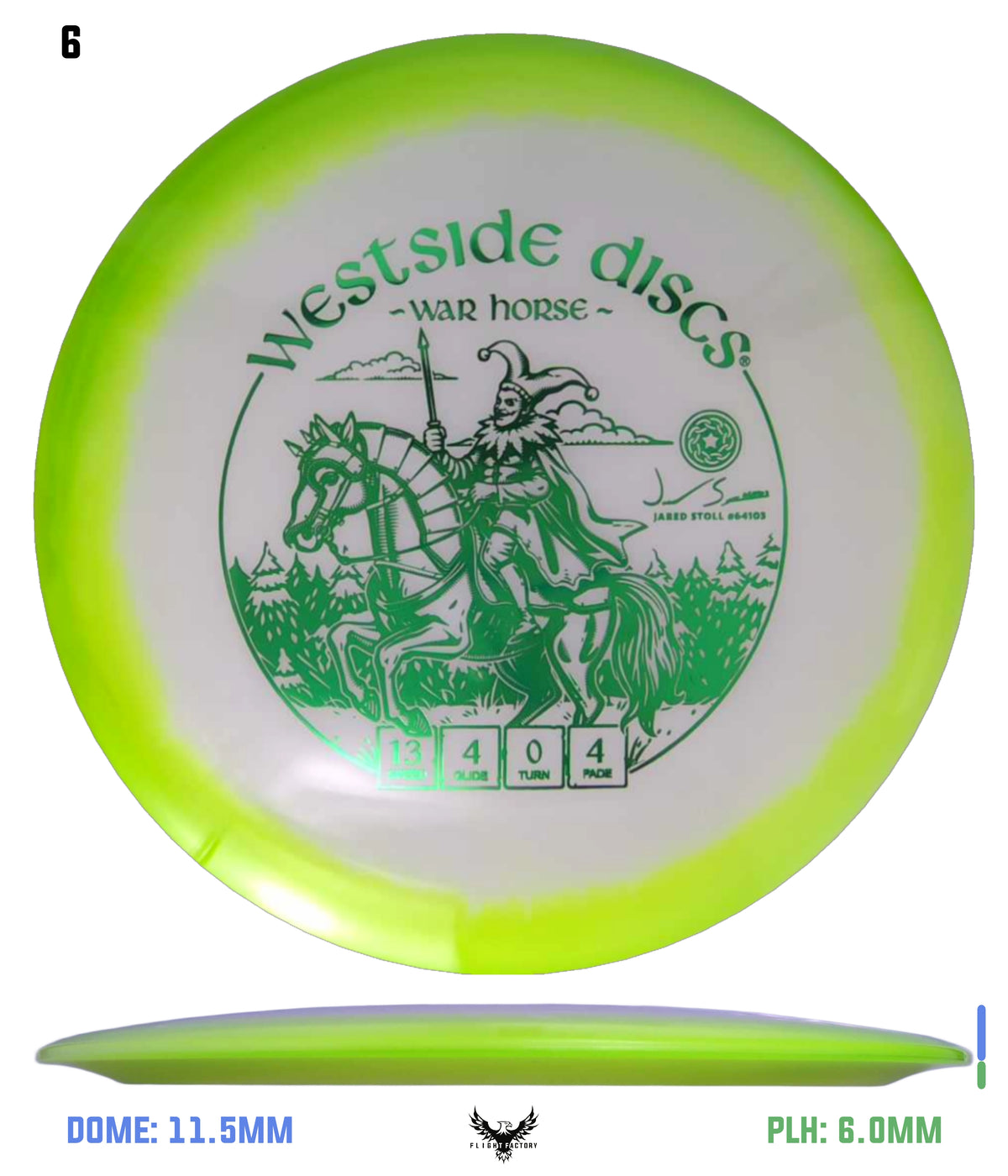 Westside Discs VIP Orbit War Horse - Jared Stoll Team Series 2025