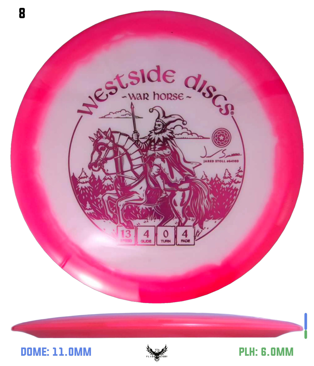 Westside Discs VIP Orbit War Horse - Jared Stoll Team Series 2025