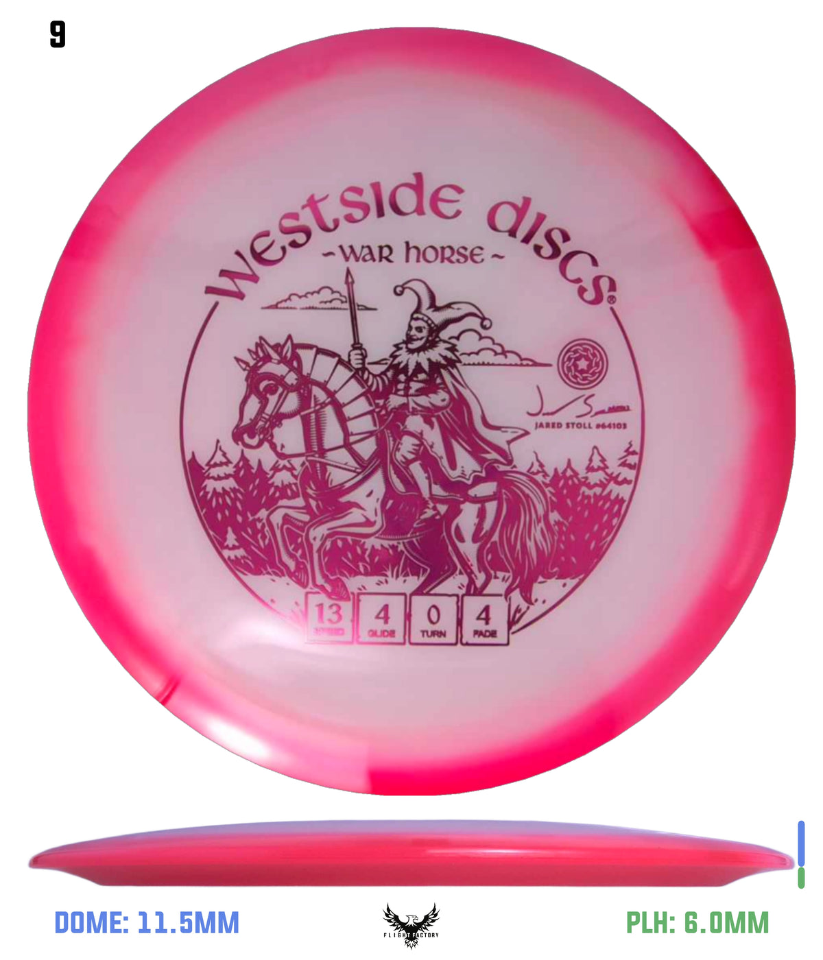 Westside Discs VIP Orbit War Horse - Jared Stoll Team Series 2025