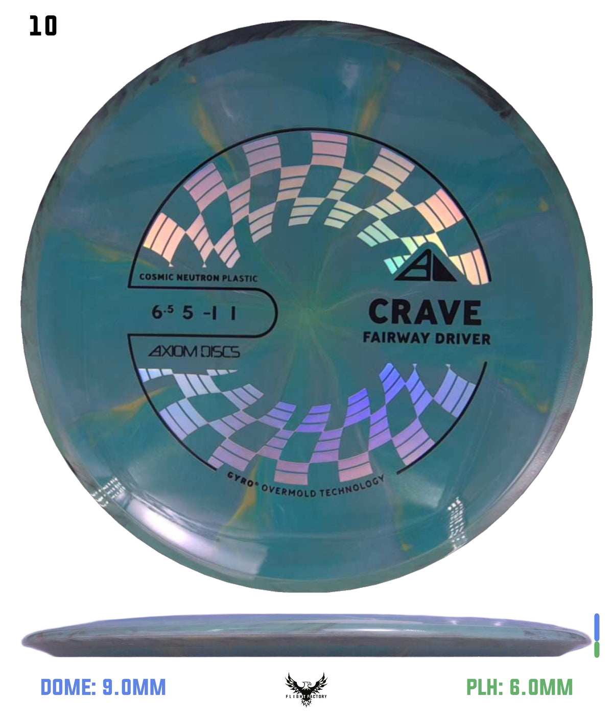 Axiom Cosmic Neutron Crave - New Stock Stamp