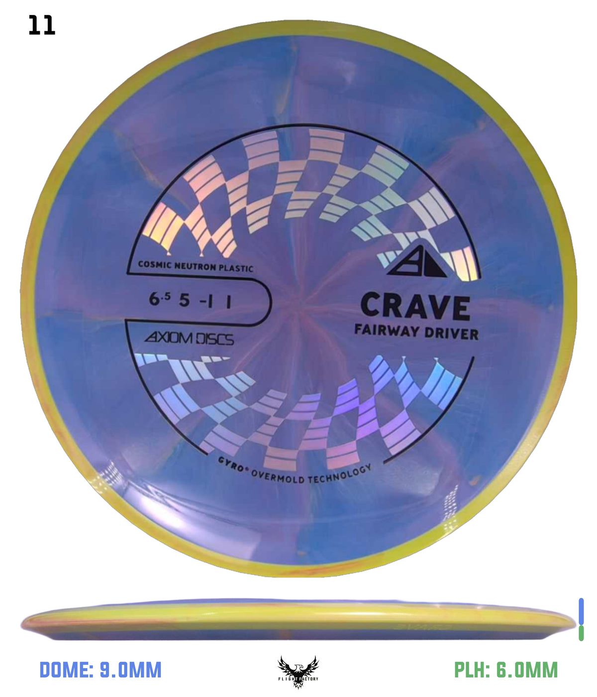 Axiom Cosmic Neutron Crave - New Stock Stamp