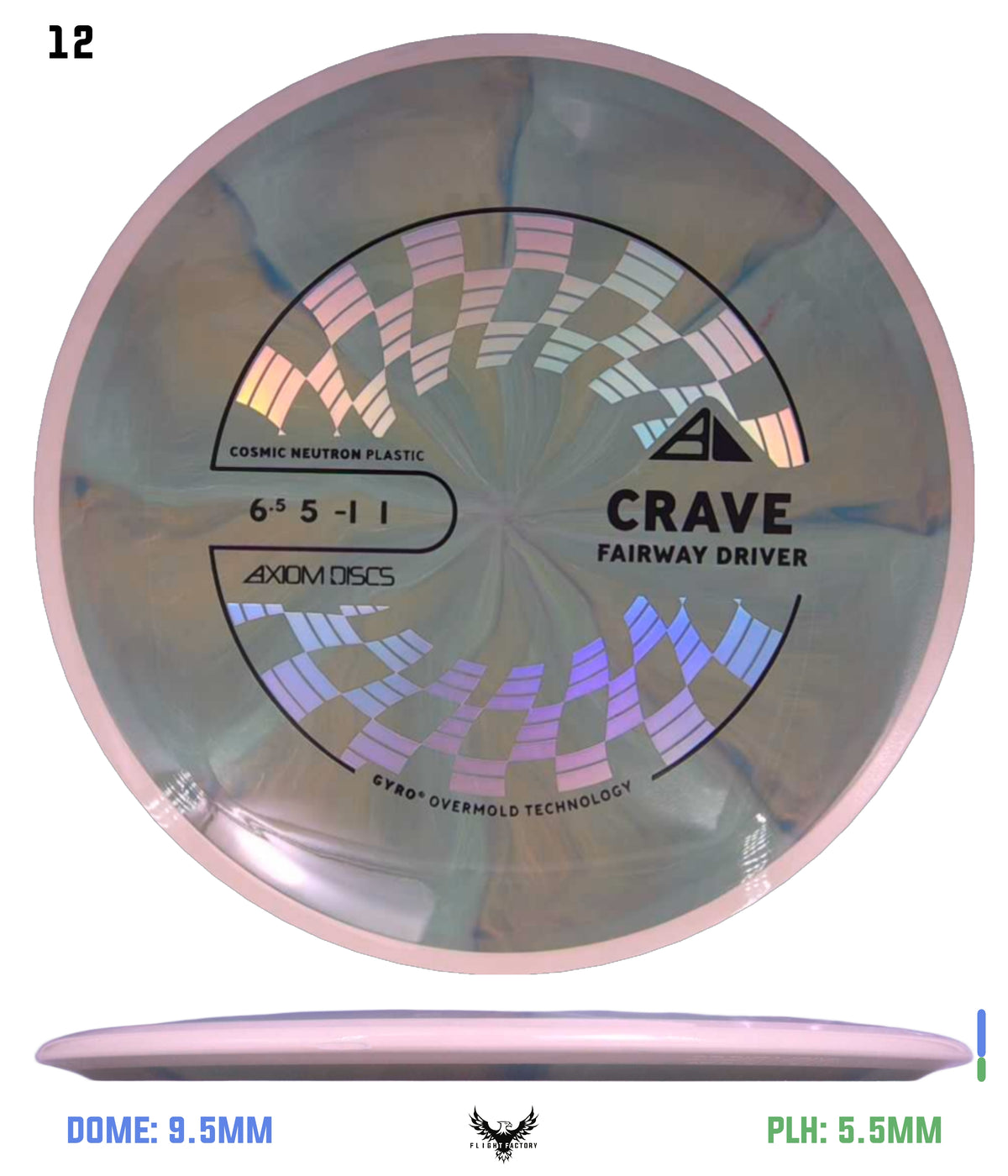 Axiom Cosmic Neutron Crave - New Stock Stamp