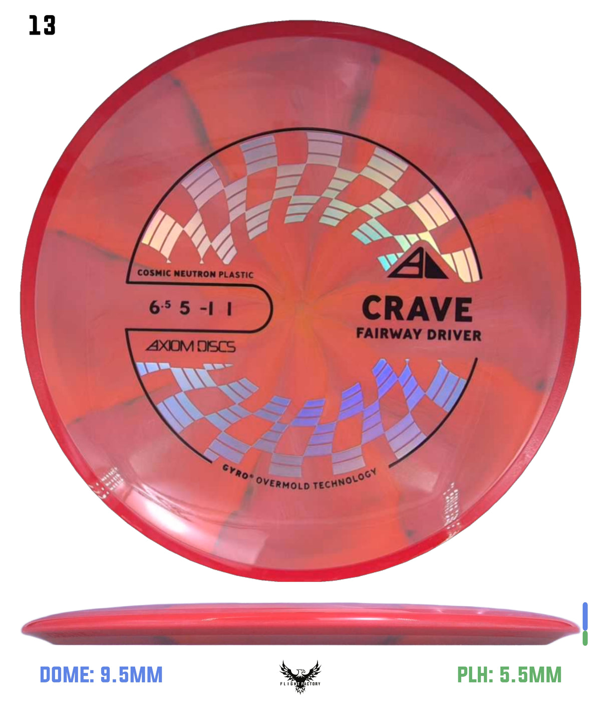 Axiom Cosmic Neutron Crave - New Stock Stamp