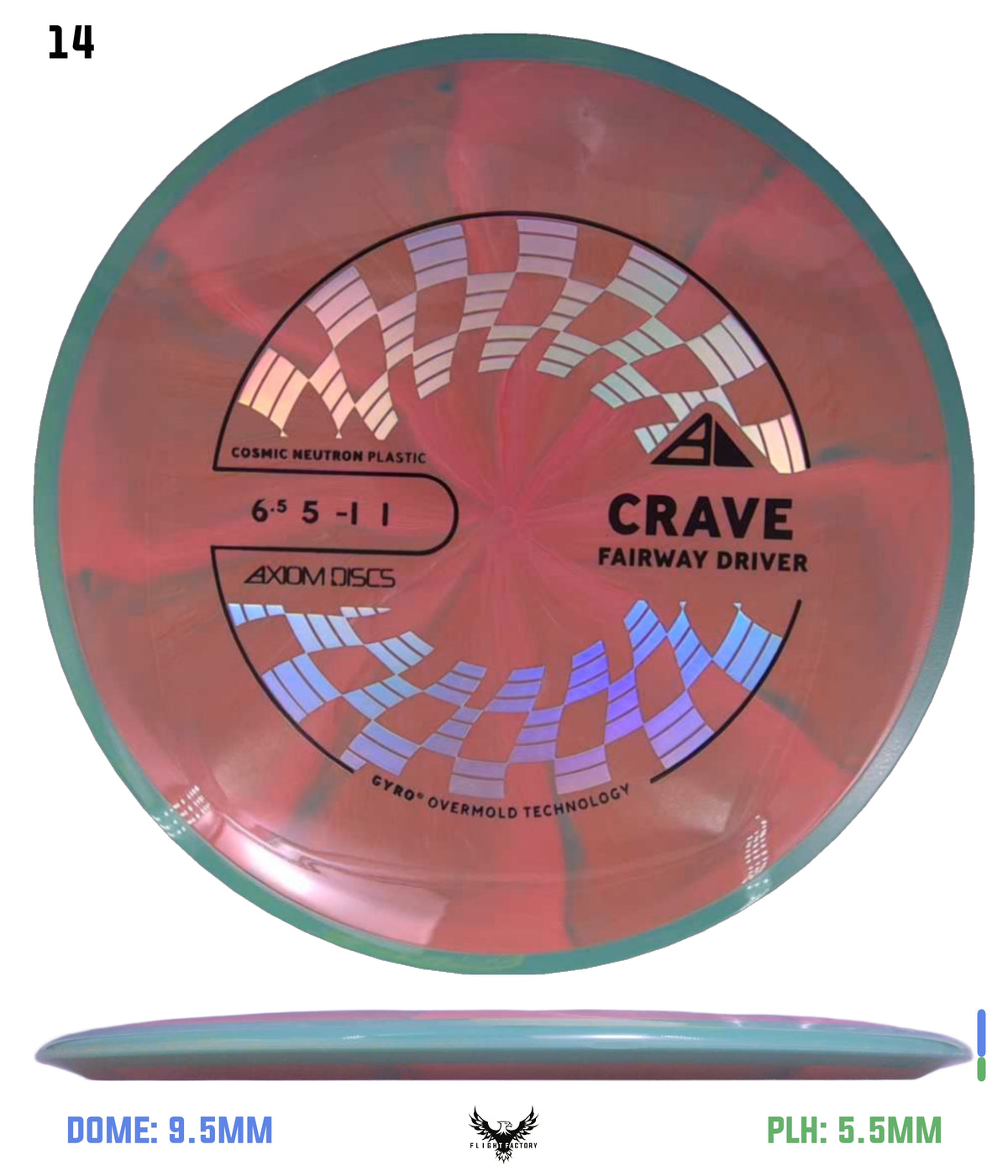 Axiom Cosmic Neutron Crave - New Stock Stamp
