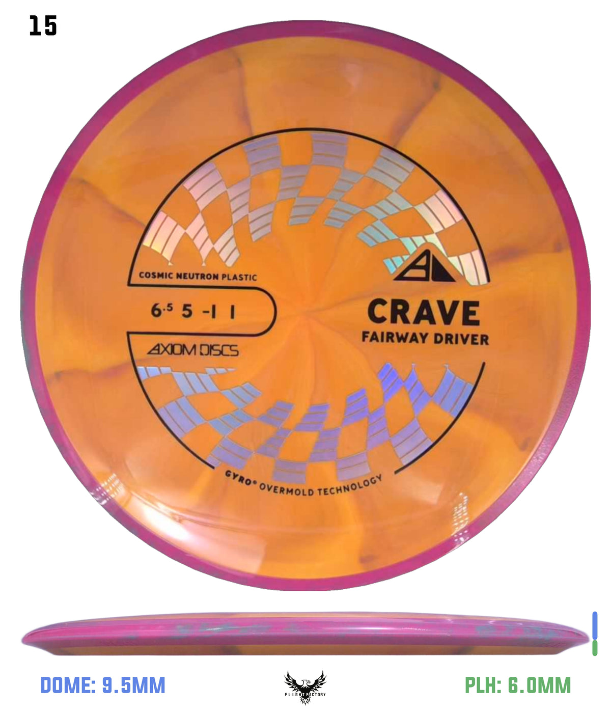 Axiom Cosmic Neutron Crave - New Stock Stamp