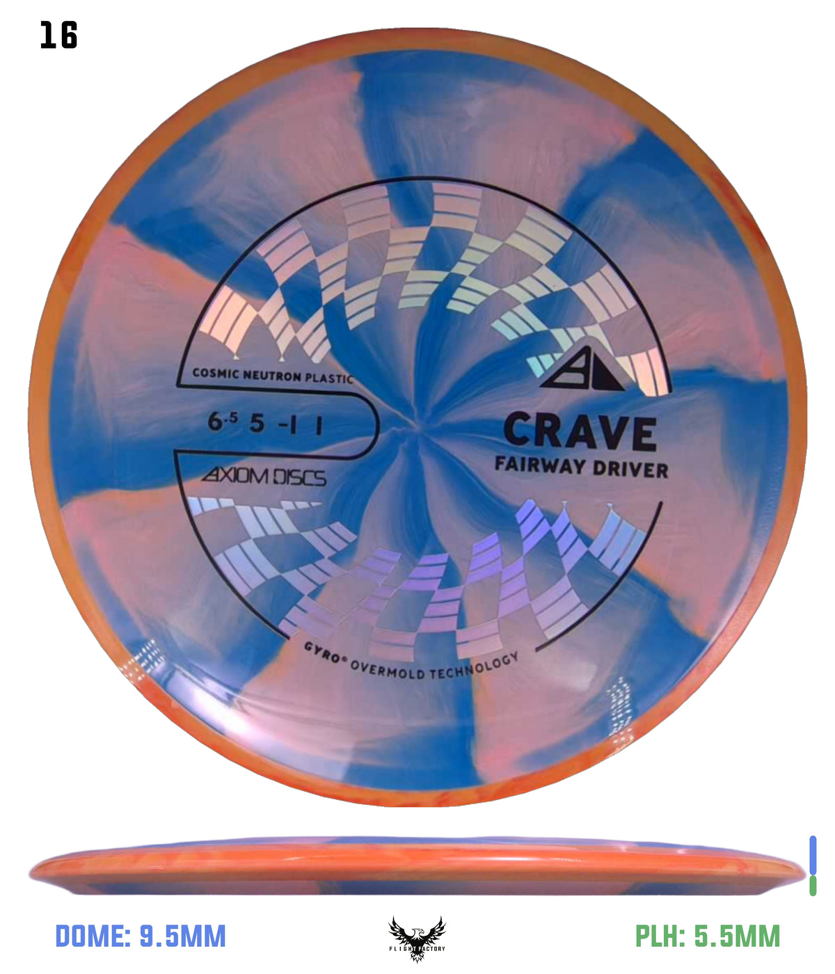 Axiom Cosmic Neutron Crave - New Stock Stamp