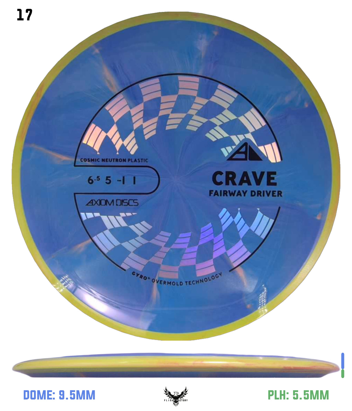 Axiom Cosmic Neutron Crave - New Stock Stamp