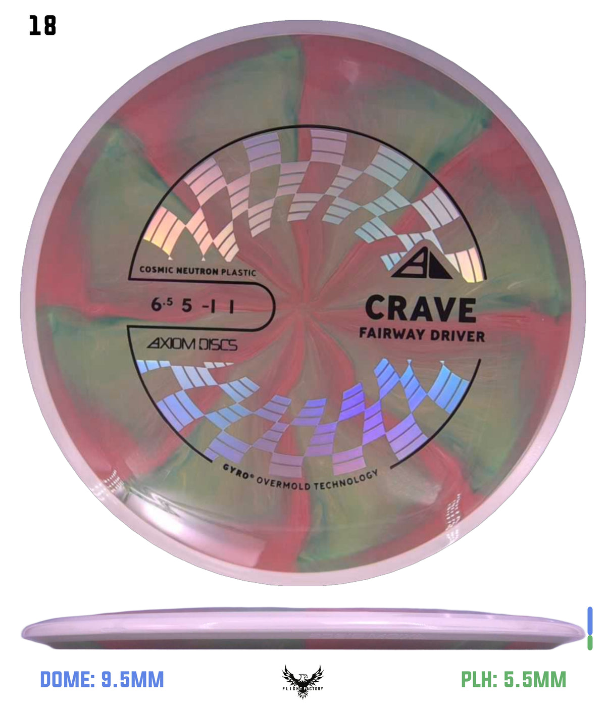 Axiom Cosmic Neutron Crave - New Stock Stamp