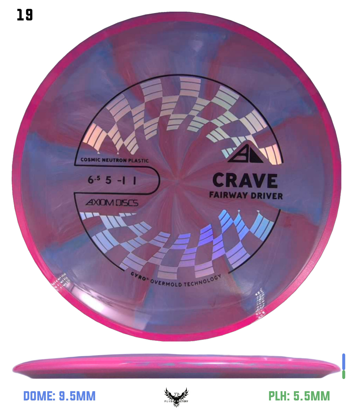 Axiom Cosmic Neutron Crave - New Stock Stamp