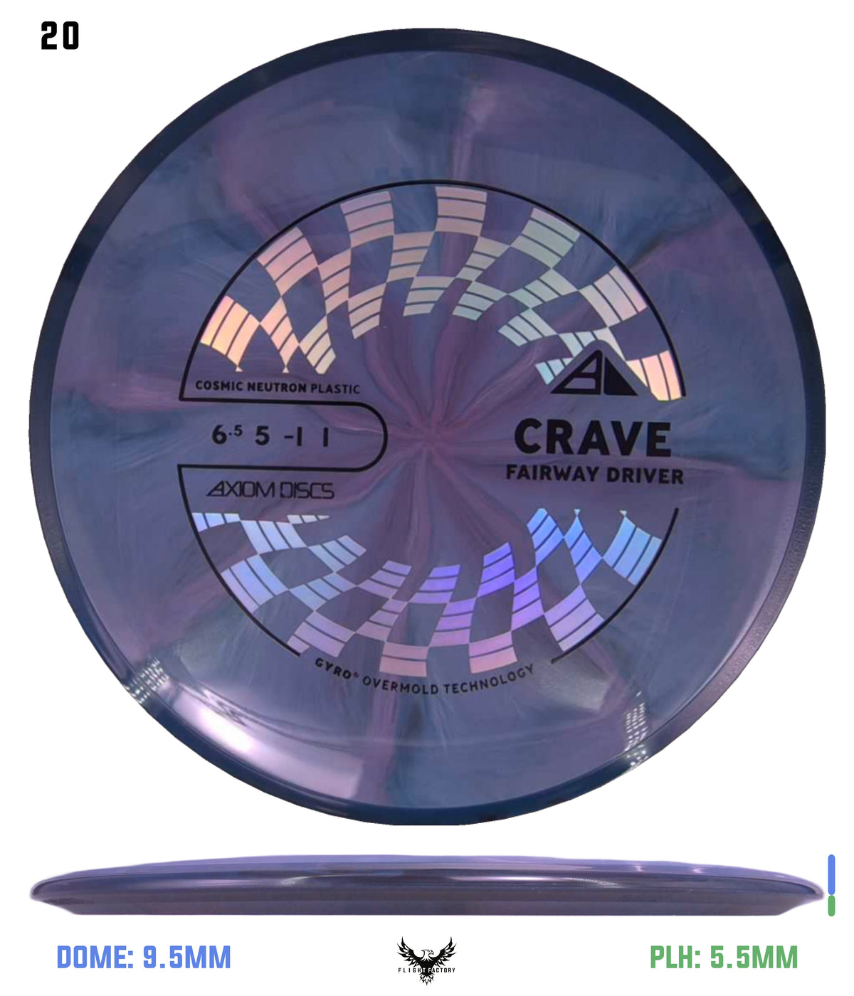 Axiom Cosmic Neutron Crave - New Stock Stamp