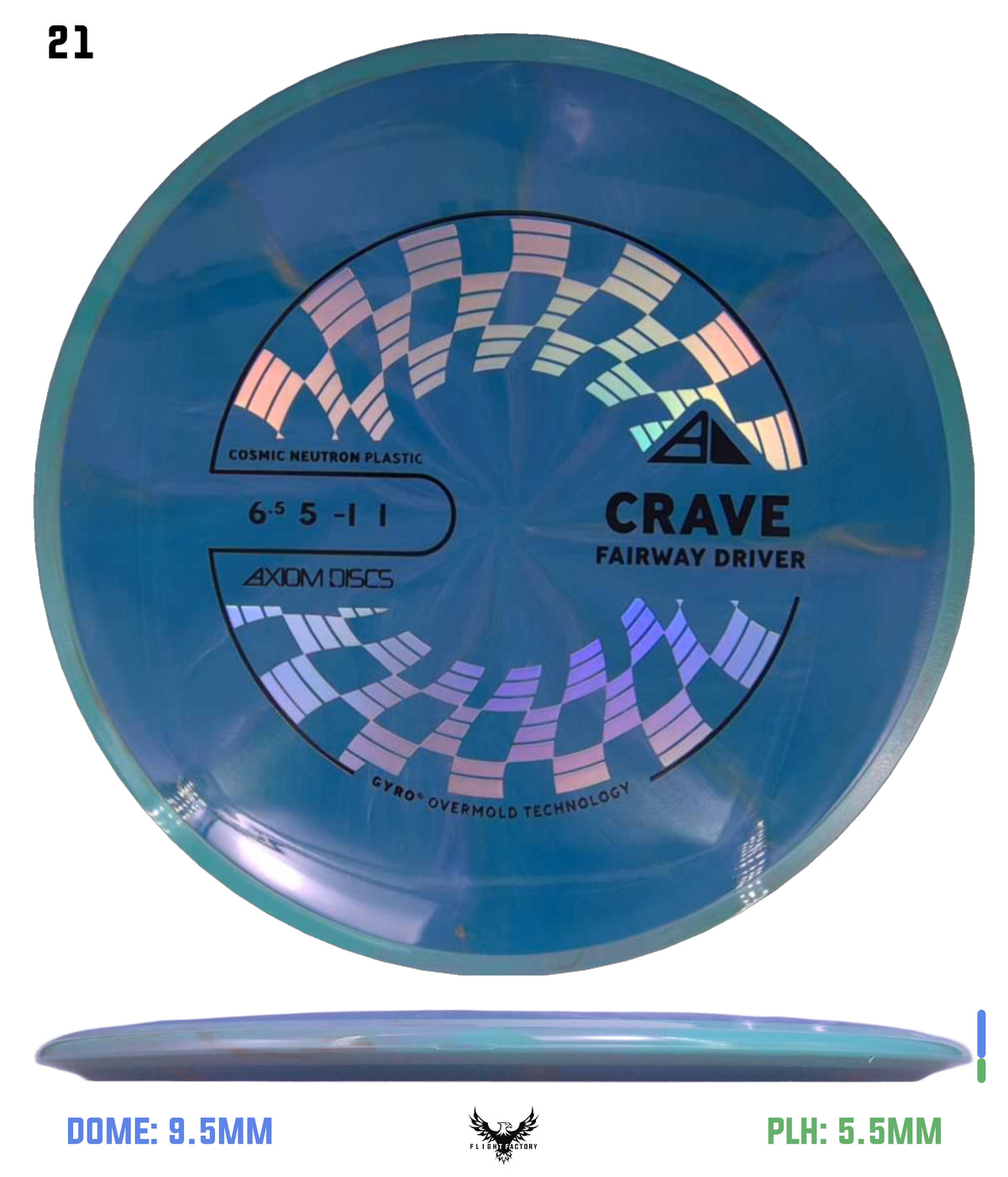 Axiom Cosmic Neutron Crave - New Stock Stamp