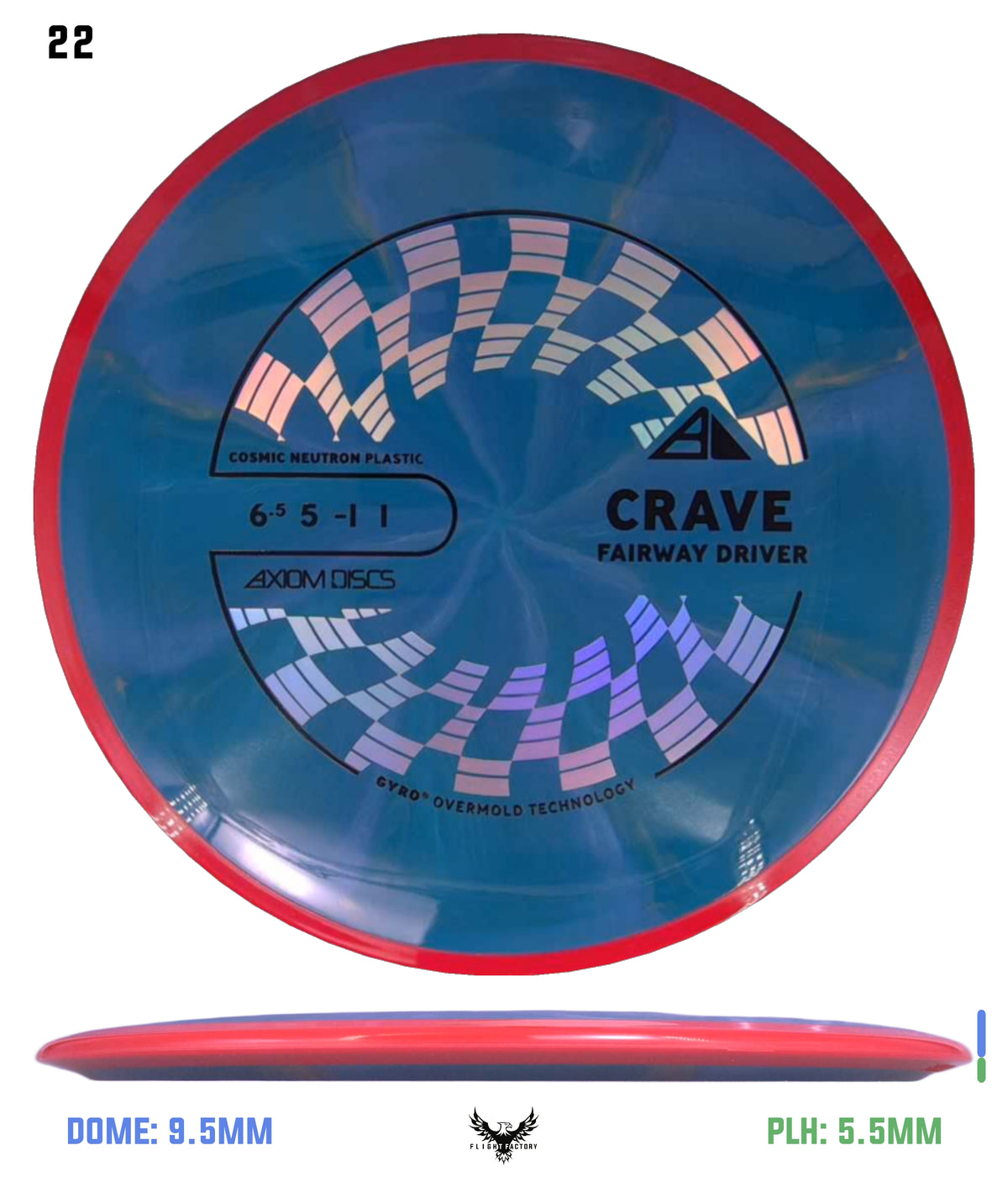Axiom Cosmic Neutron Crave - New Stock Stamp