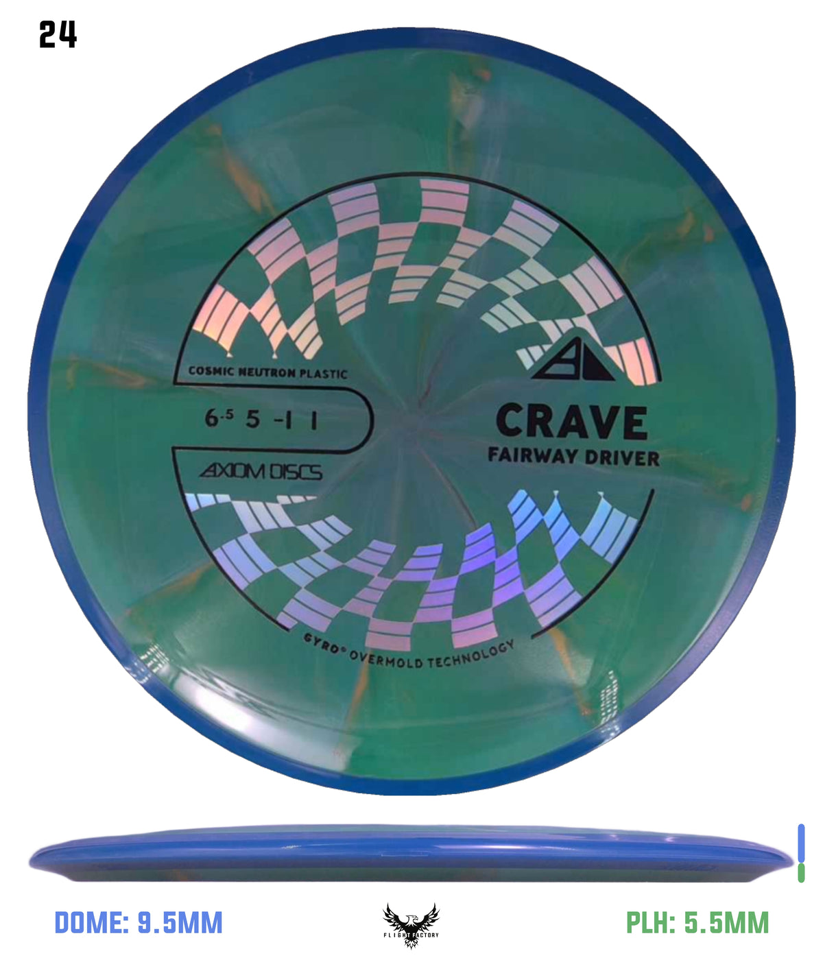 Axiom Cosmic Neutron Crave - New Stock Stamp