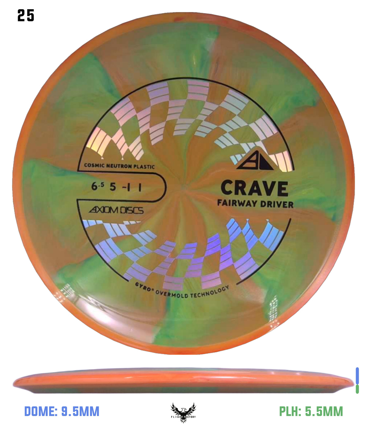 Axiom Cosmic Neutron Crave - New Stock Stamp